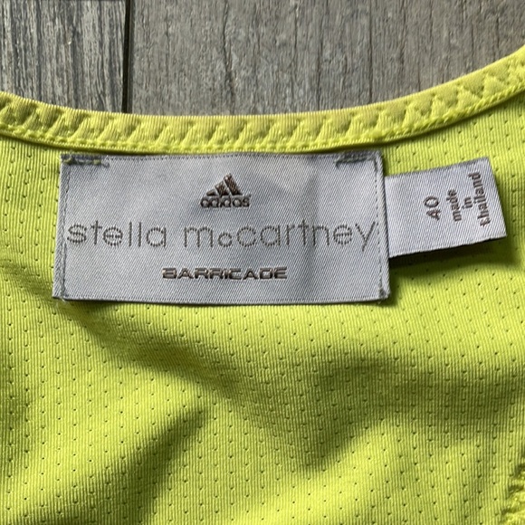 ADIDAS BY STELLA MCCARTNEY Barricade neon yellow top - Picture 6 of 8